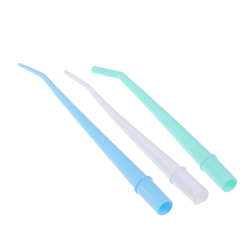 

25Pcs / Bag Disposable Dental Disposable Tube Elbow Saliva Ejector Suction Tube Surgical Aspirator