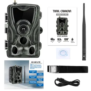 

1080P 4K HD Scream Hunting Trail Camera Tracking Infrared Night Vision Wild Life Cameras for Video Photo Traps