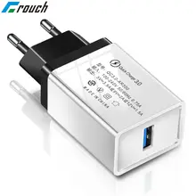 Зарядное устройство USB quick charge 3,0 для apple iphone 7 8 6 6s x ipad EU адаптер питания Зарядка для samsung s8 s9 huawei зарядное устройство для телефона