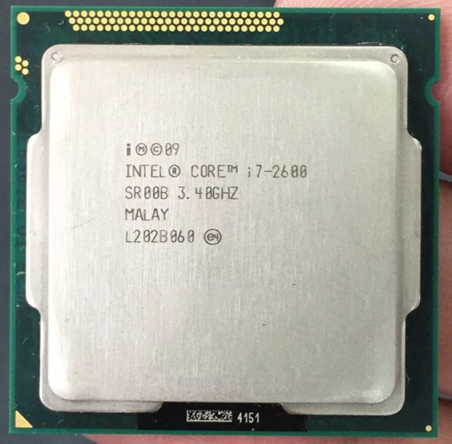 Процессор Intel Core i7-2600 i7 2600 8M cache 3,4 GHz cpu LGA 1155 95W работающий корректно ПК настольный компьютер