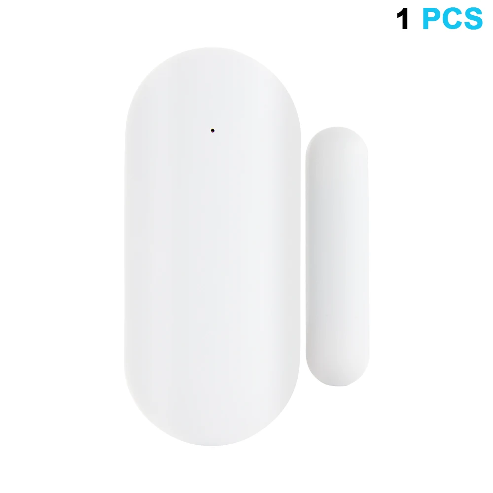1 PCS Awaywar 433 МГц датчик сигнализации для дверей и окон Беспроводной магнитный переключатель контактный детектор сигнализация для охранной системы безопасности - Цвет: 1 PCS