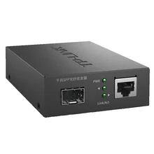 Convertisseur de média Fiber TP-LINK TL-FC313F vers RJ45 Gigabit, émetteur-récepteur, convertisseur Ethernet SFP 100/1000M