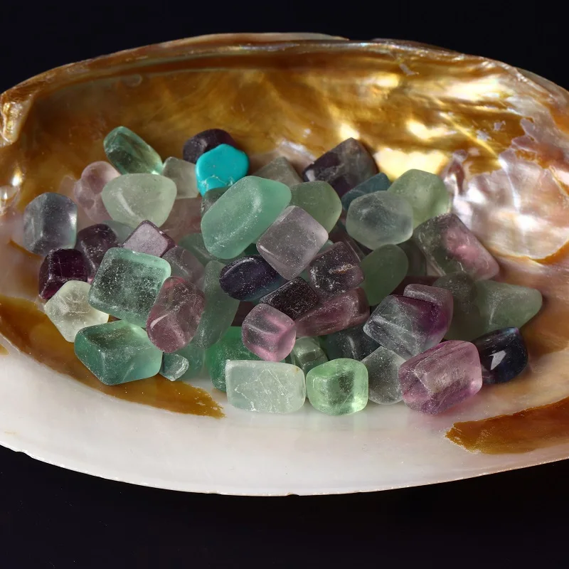 natural fluorite 50 г натуральный кристалл, аметист, нефрит, тигр, кристалл, кварц, образец кристаллического минерала, исцеление, мини-рок, садовые украшения - Цвет: natural fluorite