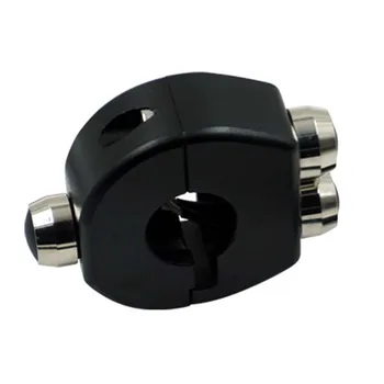 

Cafe Motorcycle Switch Racer Black Model A 1pcs 1pc 1x Horn 1In Switch