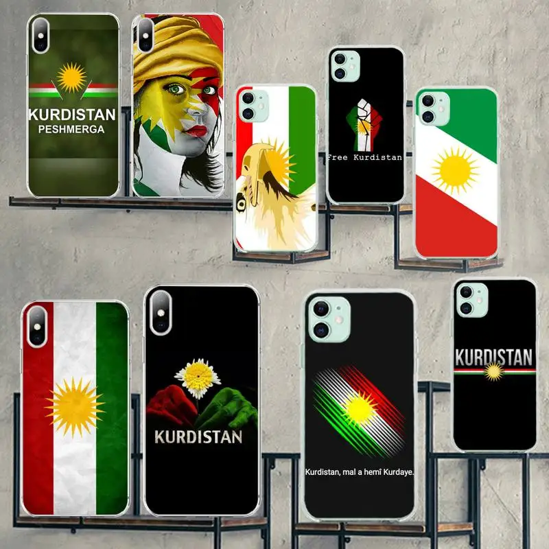 Чехол для телефона NBDRUICAI Kurd курдский курдистан флаг iPhone 11 pro XS MAX 8 7 6 6S Plus X 5S SE 2020