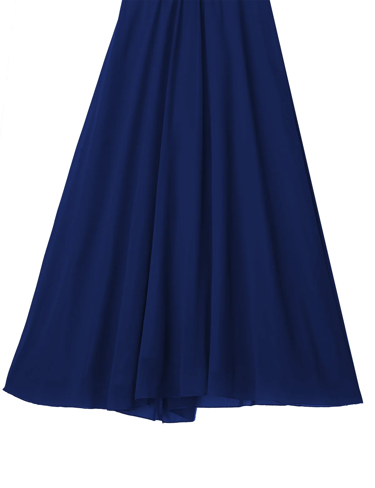 Elegant Women Bridesmaid Dresses Women Fahion Deep V-neck Sleeveless Long Chiffon Wedding Party Formal Occasion Gowns Dress