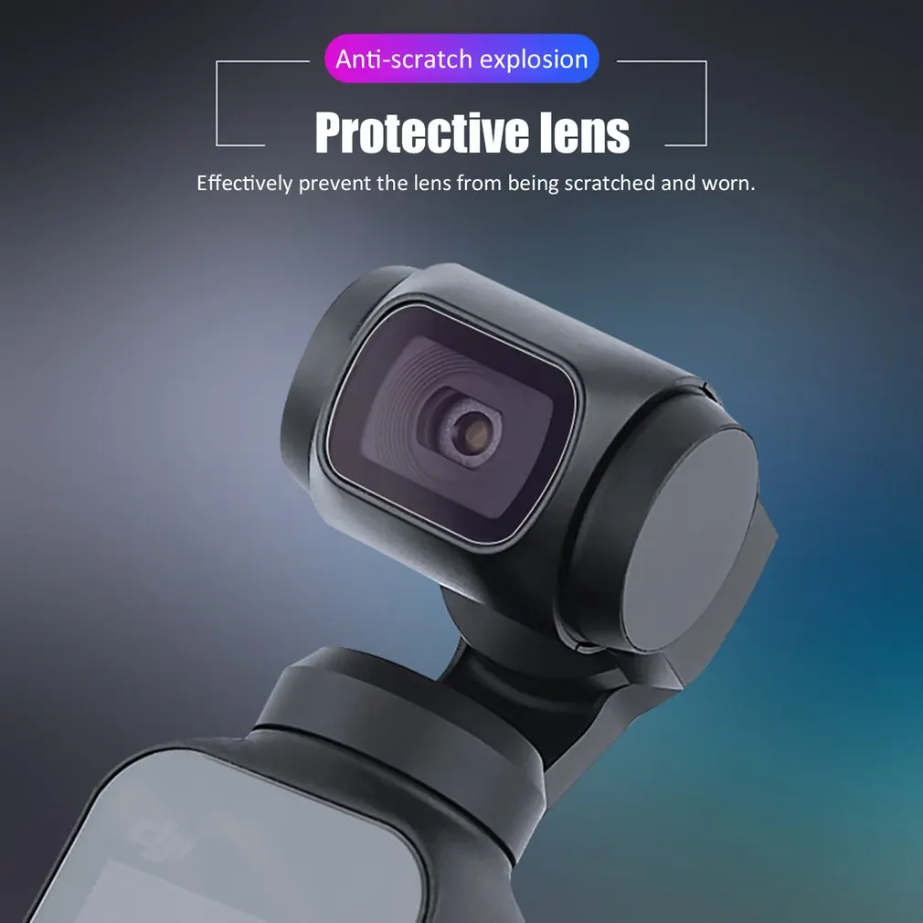 Для DJI Osmo карманные аксессуары для протектора экрана Объектив защитная пленка карданный чехол аксессуары фильтр