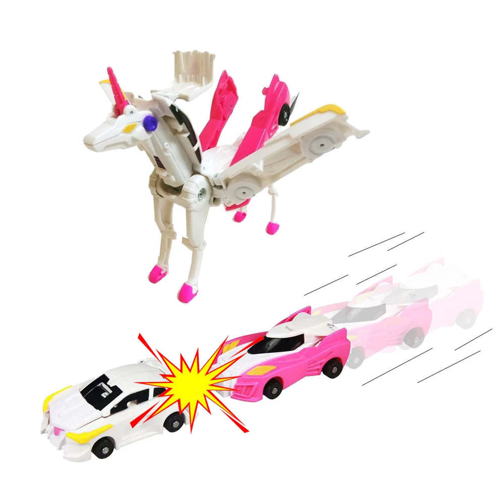 Hello Carbot Unicorn Mirinae Prime Unity Series Transformation Transforming Action Figure Robot Vehicle Car Toy Home Ornaments robot doll action figure toy