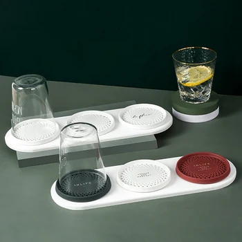 

Water Cup Rack Spin Drainboard Drying Drainer Plastic Mug Holder Stand Home Kitchen Storage Organizer..