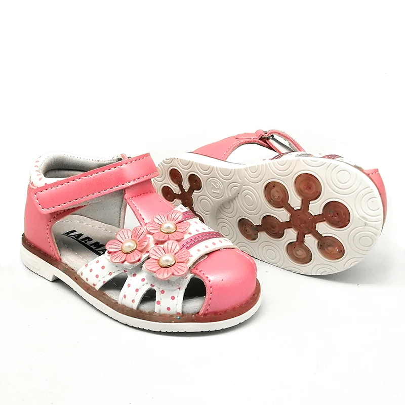 NEW PU Leather Orthopedic Girl Sandals antiskid Children Shoes+inner 13-16cm, Kids Shoes
