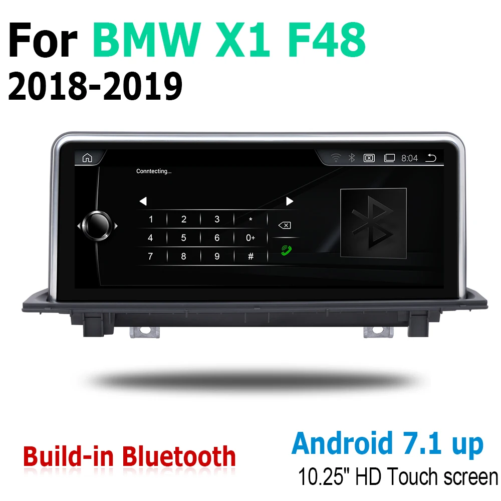 Автомобильный мультимедийный плеер Android экран для BMW X1 F48 2018 2019 EVO сенсорный