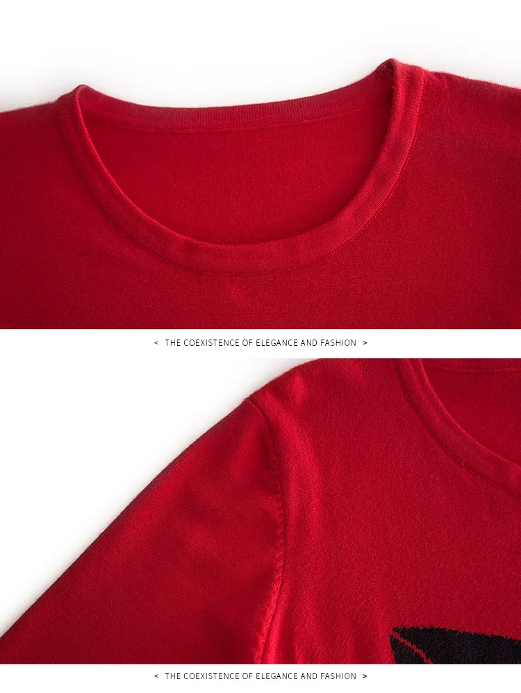 3XL 4XL размера плюс вязаный жаккардовый длинный рукав Женский Повседневный свитер платья осень зима трендовые женские свободные пуловеры свитера