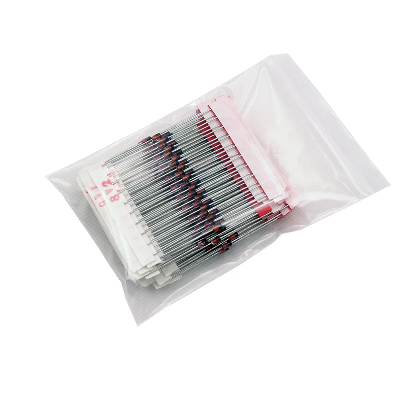 1W   (3V to 33V)   250 Pcs 25 Values 1W  Zener Diode Assorted kit Assortment Set New
