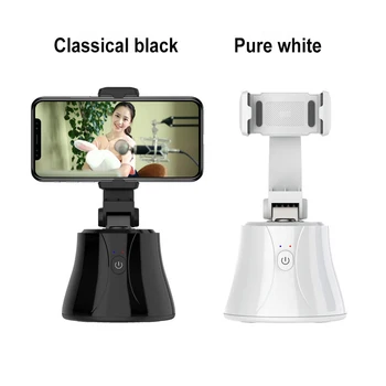 

Intelligent Tracking Gimbal 360 Rotation Selfie Stick Face Tracking Smart AI Gimbal Personal Robots Cameraman Mobile Phone Stand