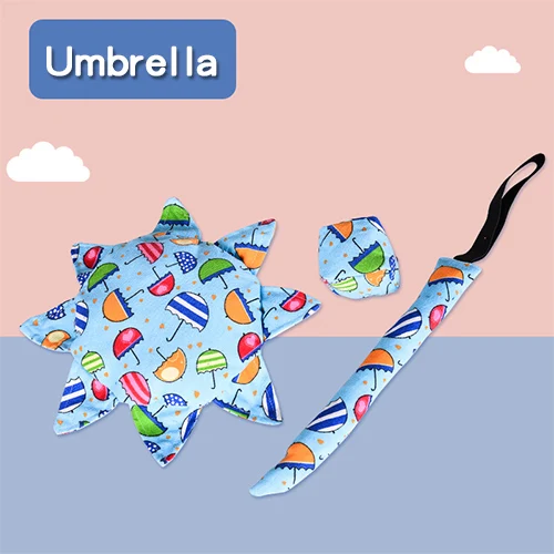 Umbrella 3 шт. тканевые Мультяшные милые игрушки мягкая ткань летающий диск песочники Хвост сумка для занятий спортом на открытом воздухе игрушки веселые игры безопасные игрушки ручной работы RZ1113 - Цвет: Umbrella