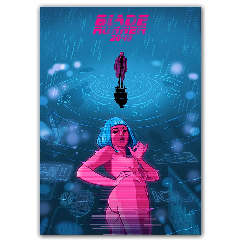 BLADE RUNNER 2049 – Affiche de cinéma originale – Approximativement 40X60 –  L'Antre du Cinéma