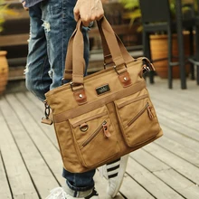  Men Crossbody Bags Male Canvas Shoulder Bags Unisex Big Messenger Bags Retro Satchels For Work Travel Casual Pouch Bag XA304ZC 