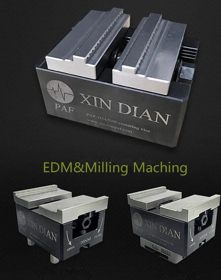 EDM Machine CNC 3R EROWA Positioning Self-centering Vise Electrode Fixture Machining Tool Standard 8-55mm 50-75mm