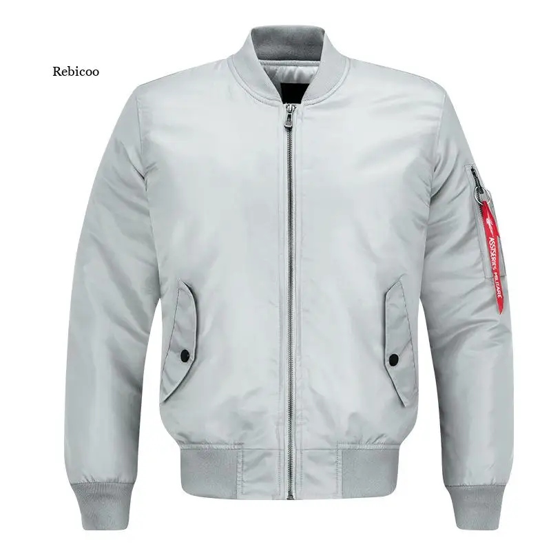 

Куртка мужская повседневная, Бомбер в стиле милитари, пилот, мотоциклетная верхняя одежда, большие размеры 8Xl, весна-осень