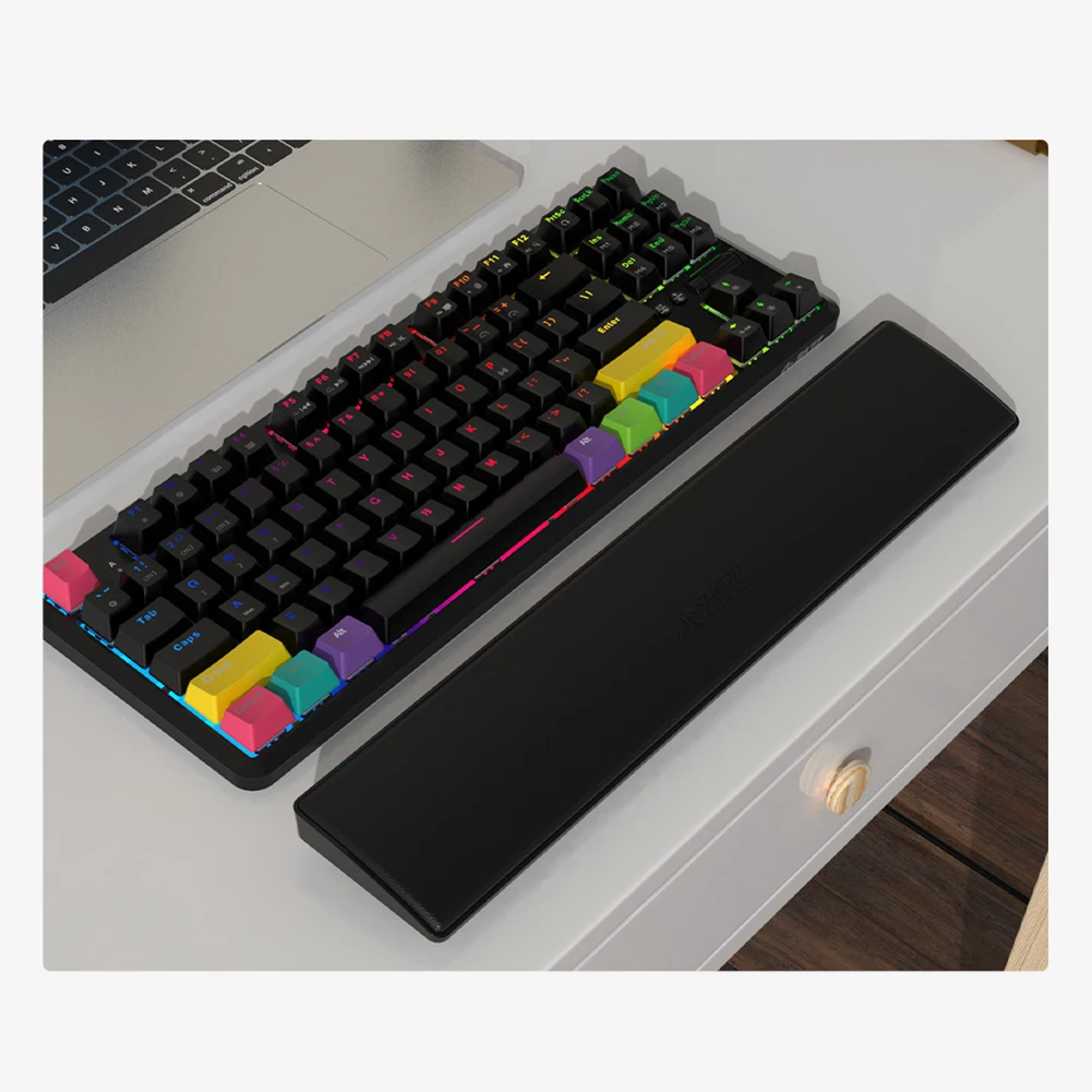Redragon-almohadilla de reposamuñecas para teclado de Gaming