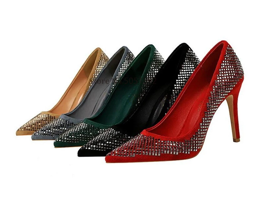 Sequined Bling Woman Pump 11