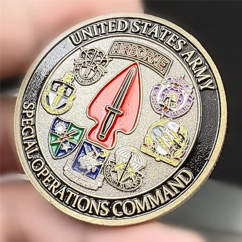 Армия Соединенных Штатов ВДВ памятная монета сувенир вызов коллекционные монеты коллекция Искусство ремесло подарок