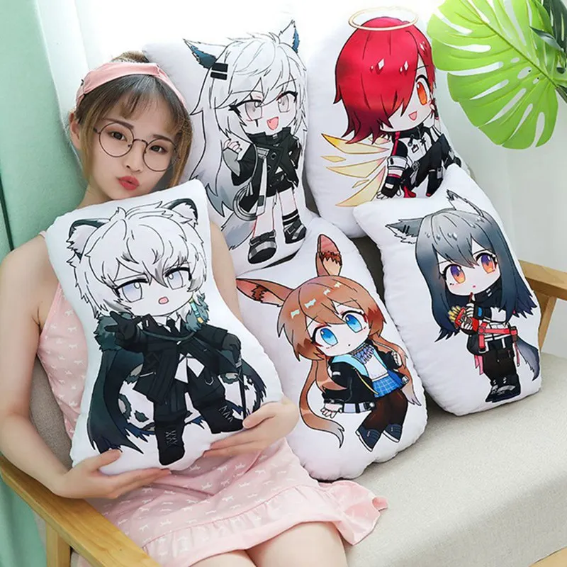 Tomorrow Ark плюшевая подушка 2D слово аниме-атрибутика серебристо-серая кукла Miya Angel COS Реквизит
