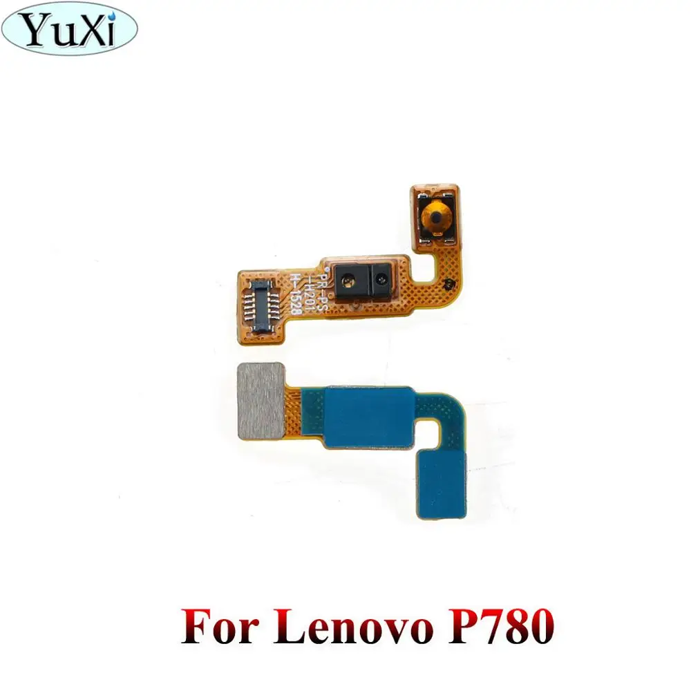 P780 Юйси для lenovo A2010 A2020 A536 A5000 A6000 A606 K900 A7000 K3 K4 K5 note кнопка включения и выключения звука гибкий кабель - Цвет: P780