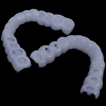 

2/3Pcs Denture Teeth Whitening Fake Tooth Cover Comfort Fit Snap On Silicone Beauty Veneers Teeth Upper Cosmetic Teeth Tool