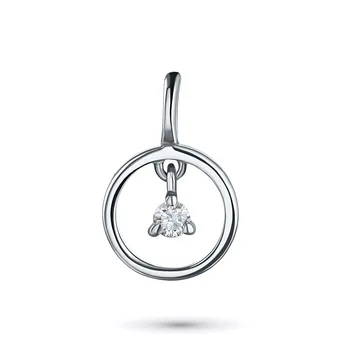 

Suspension of silver diamond e0601pd05170900