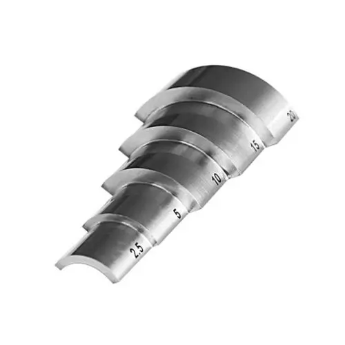 5 step pipe test block 2.5mm/5mm/10mm/15mm/20mm Ultrasonic test block  Carbon Steel block 4