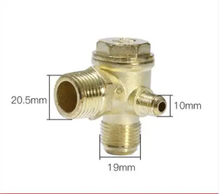 Description Picture 3 of itemAir compressor check valve check valve return valve check valve air pump accessories thread 1 / 2 to 1 inch