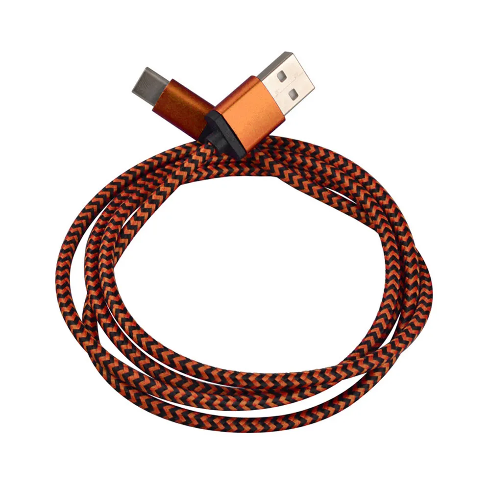Кабель Usb Type c 2 м с автоматическим отключением для быстрой зарядки нейлоновый Samsung