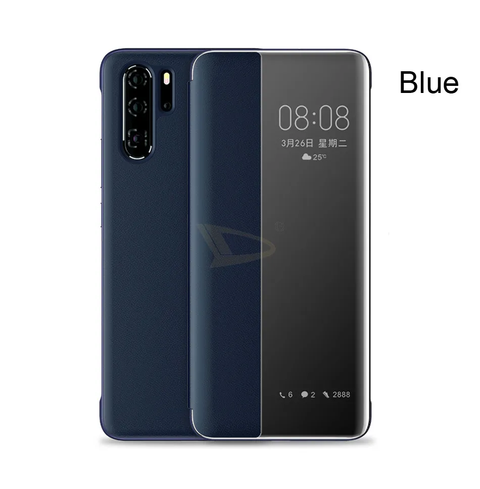 Роскошный кожаный флип-чехол для huawei P30 P20 Lite Pro Honor 8x противоударный чехол для huawei mate 20 Pro 20 X Smart View чехол