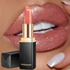 9 Colors Waterproof Nude Pink Glitter Lipstick Makeup Long Lasting Velve Red Mermaid 2
