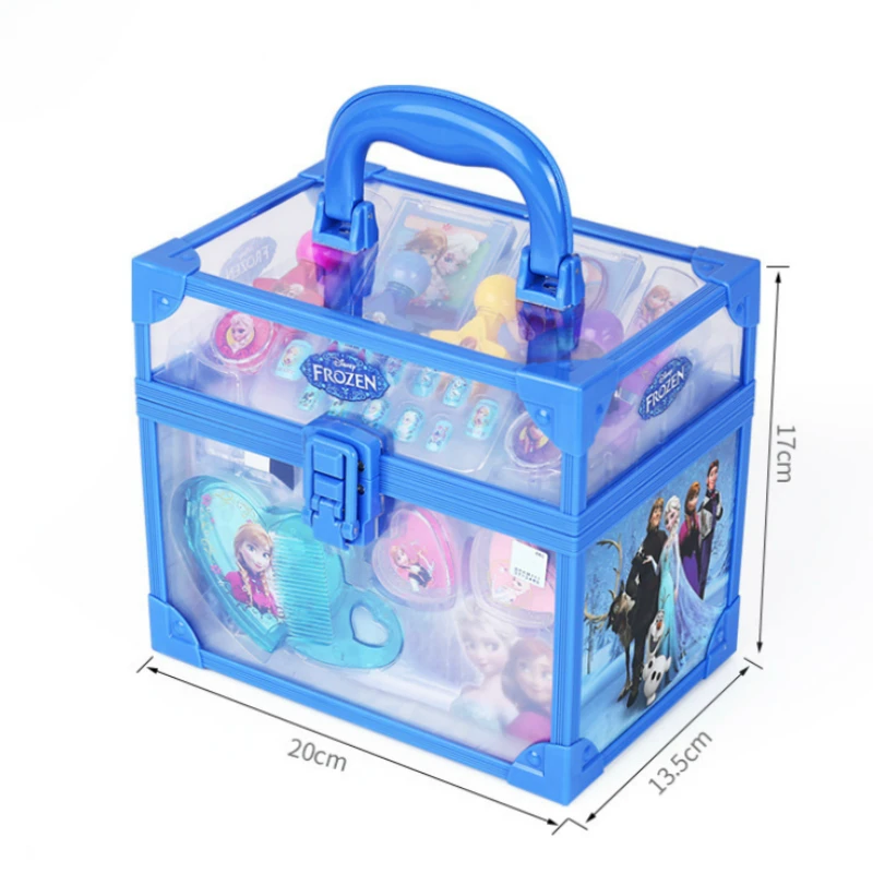 Disney Frozen Beauty Makeup Toys Набор для девочек принцесса Эльза Анна ролевые игры модные