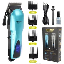 

Washable Professional Electric Barber Clipper Cordless Hair Trimmer Hairdresser Salon Style Haircut Machine Precision Cutter Kit