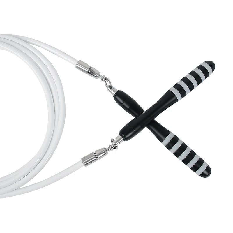  Weighted Jump Rope Set Crossfit Fitness Adjustable Fast-clip Connection Rope Include 3 Ropes and Ex