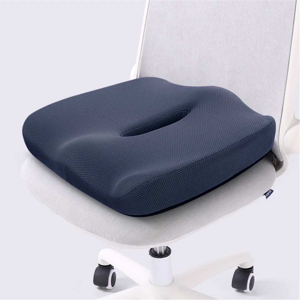 Пены памяти офисное кресло подушка медленное восстановление подушка для сидения при геморрое эргономичная хип Подушка Корректор осанки Подушка "пончик"