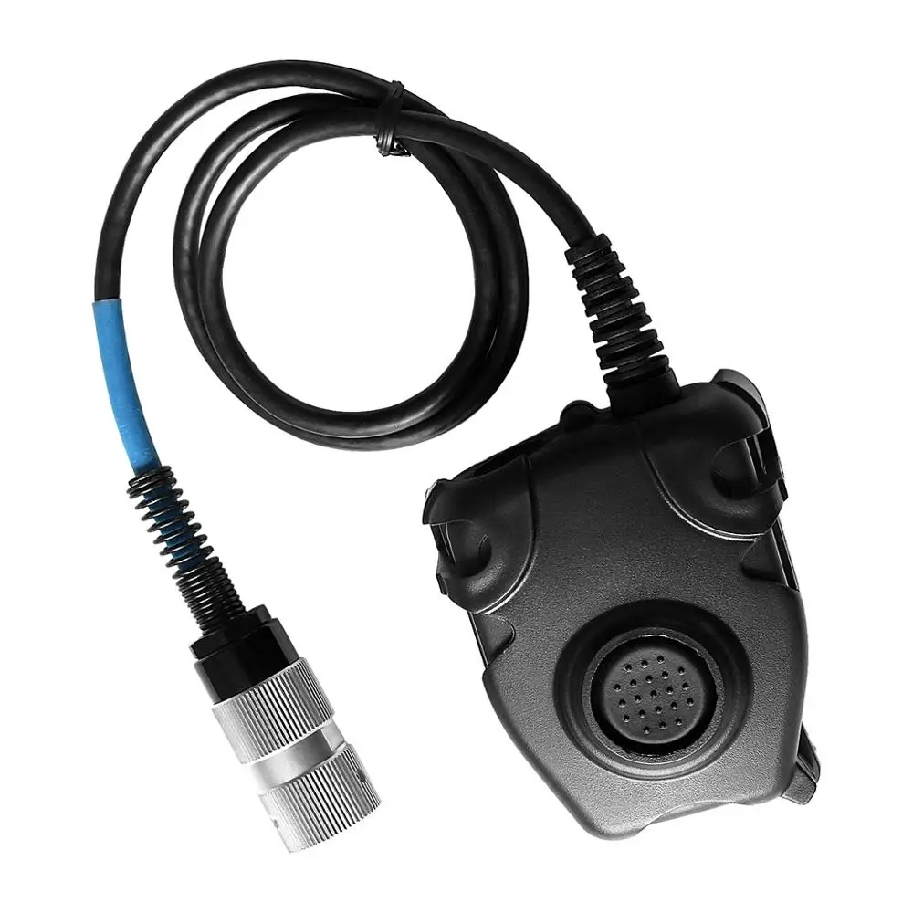 

Peltor PTT Headphone Adapter for AN / PRC 152 152A 148 Virtual Case Dummy Model 6 Pin Military Headset Tactical PRC PELTOR PTT