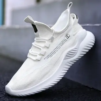 

Men Casual Shoes Lace-up Men Shoes Lightweight Comfortable Breathable Walking Sneakers