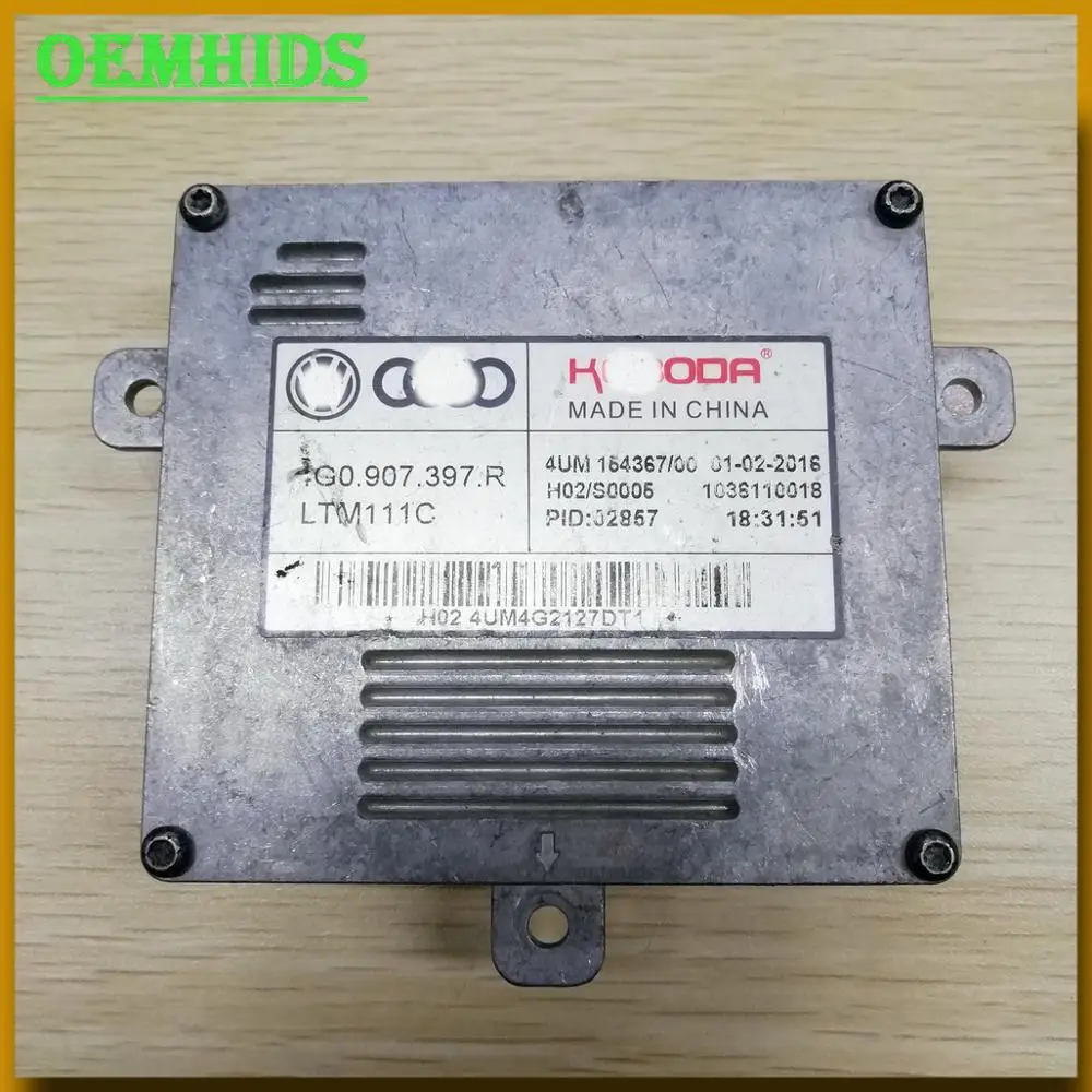 4G0907397R H02 S0005 OEM светодиодный модуль DRL LightT 1 шт. б/у Оригинальный оригинальный блок