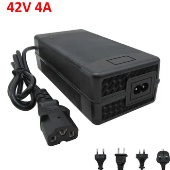 

36V 4A High current Output 42V 4A charger T/PC/IEC 3PIN Plug Used for 36V 10S 20AH Ebike scooter lithium battery with fan