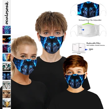 

3D Digital printing insert chip dustproof and smog-proof child adult distribution filter chip