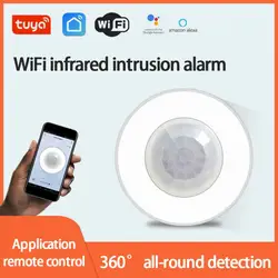 Capteur infrarouge intelligent Wifi Tuya, alarme de détection pour la maison, capteur de corps humain, Application télécommande, nouveauté 2022 
