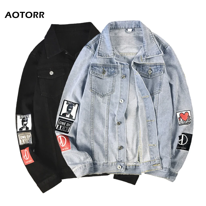 Men Denim Jacket 2022 Autumn New Men's 
