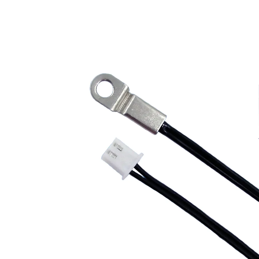 Taidacent Plane Fixed Temperature Sensor 10K Thermistor  Temperature Sensor Flat Surface NTC Thermostat Temperature Sensor xh t106 waterproof temperature sensor probe high precision 10k b3950 thermistor ntc probe