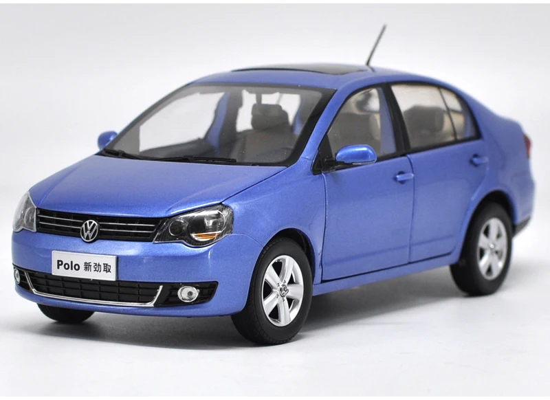Оригинальные заводские 1:18 Volkswagen VW NEW Polo Jinqu Gray Sedan классические модели игрушек на день рождения/рождественские подарки, коллекция