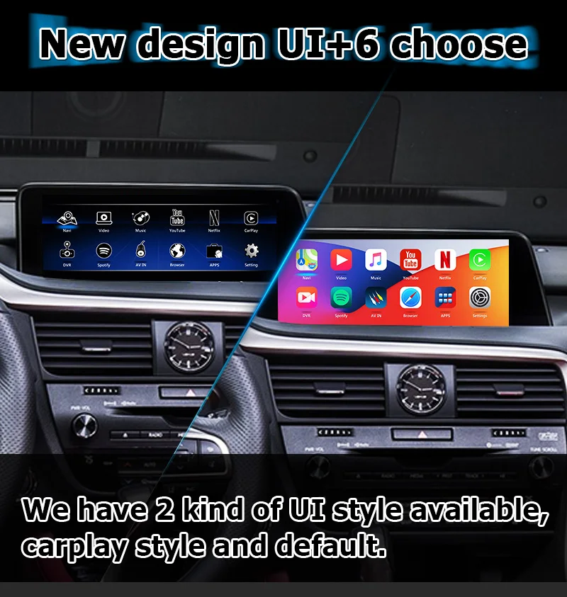 Интерфейс Android / Carplay для Lexus RX 2016 2019 12 3 видеоинтерфейс с дистанционным сенсорным