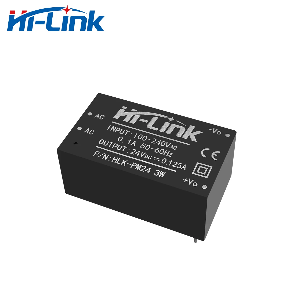 100-240Vac to 24V 3W MINI Power Supply Module HLK-PM24 Step-Down | Электроника
